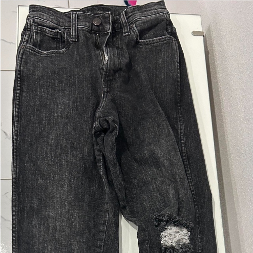 Arizona black ripped jeans size 1